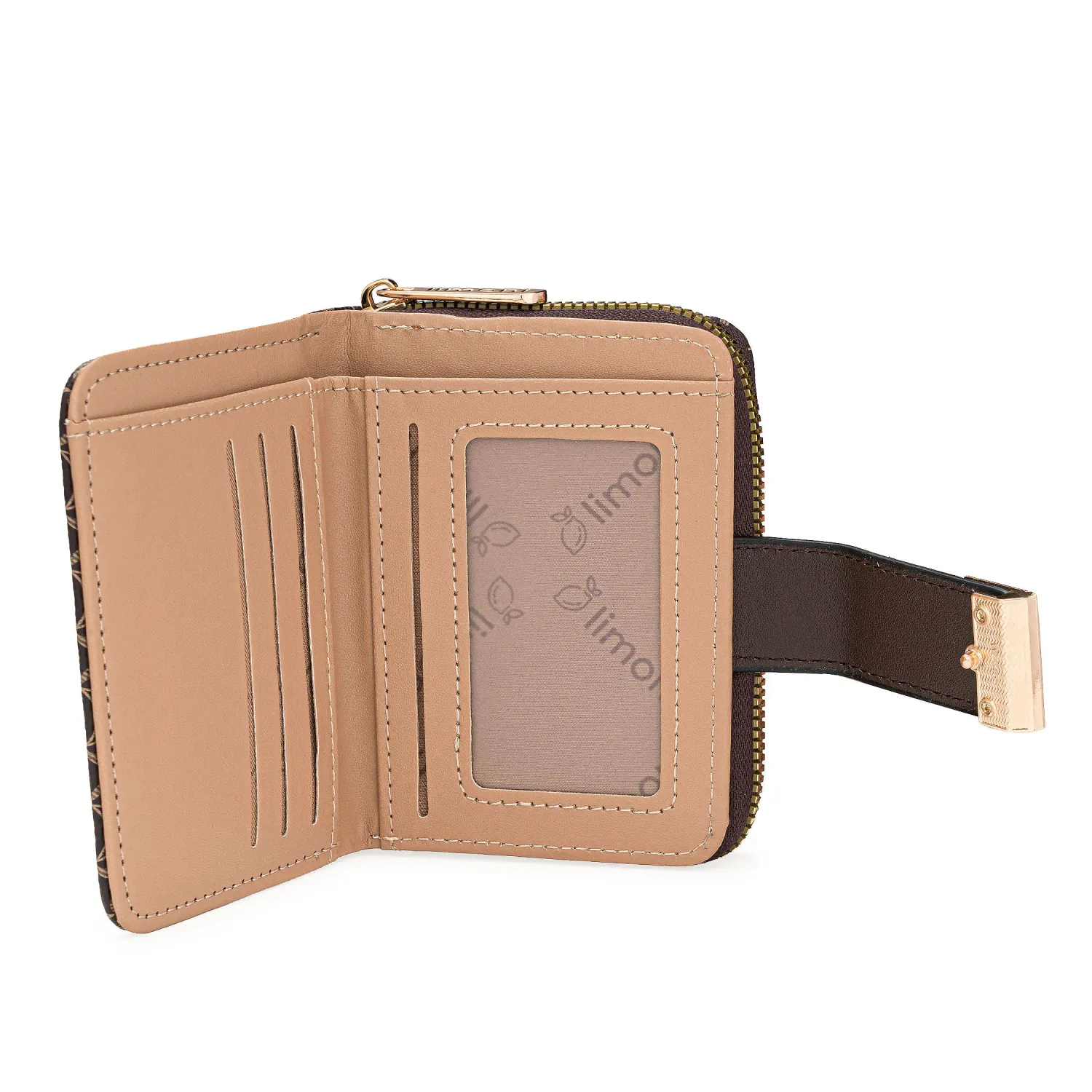 Monedero Limoni Dama Junia color marron | Platanitos