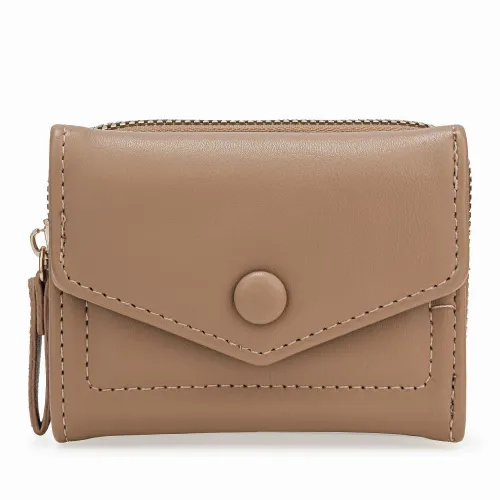 Monedero Limoni Dama Saphira color beige | Platanitos