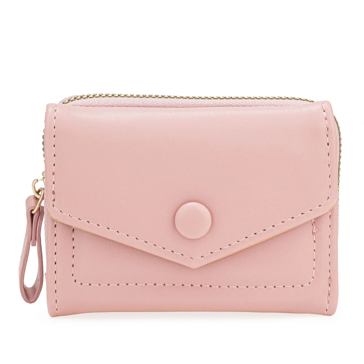 Monedero Limoni Dama Saphira color rosado | Platanitos