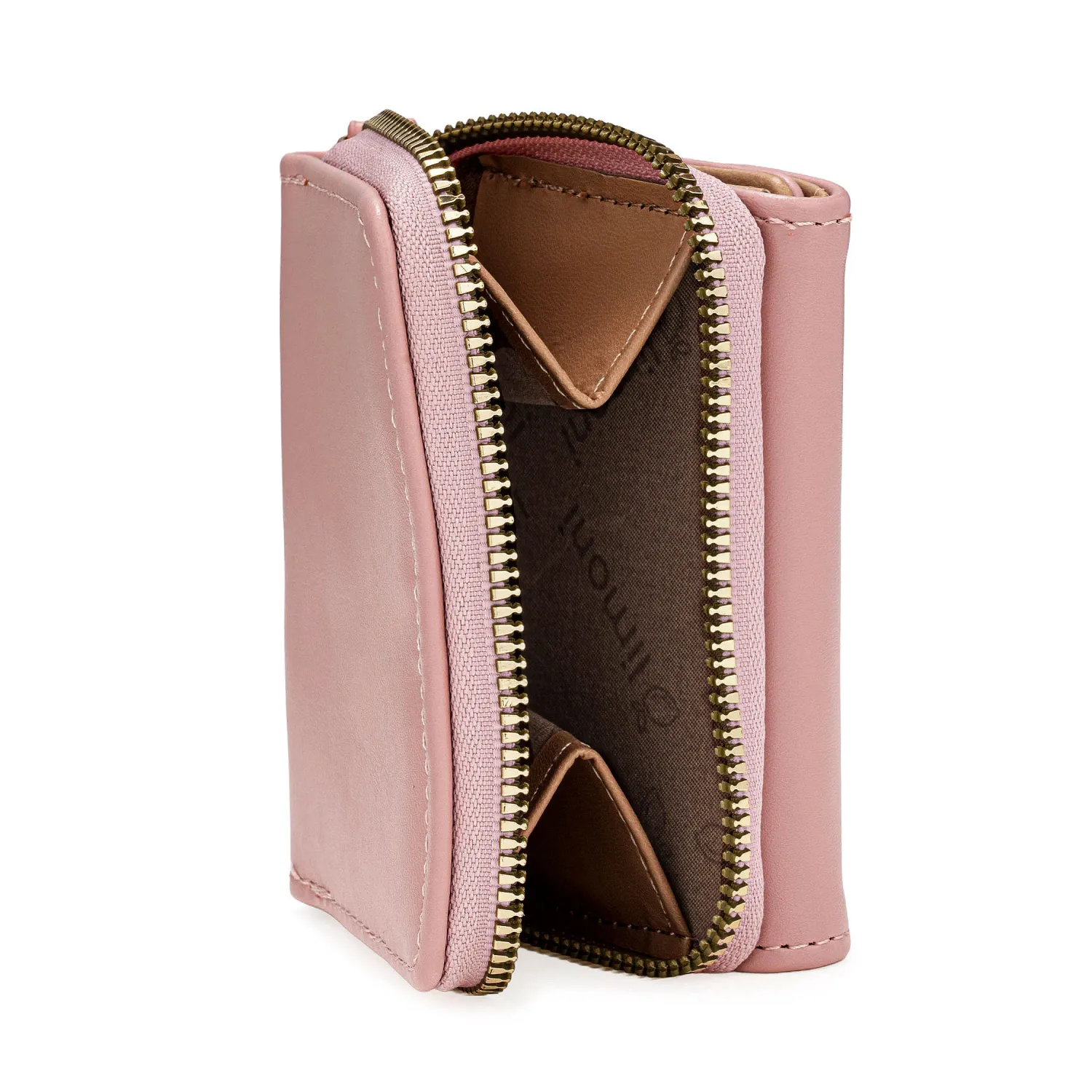 Monedero Limoni Dama Saphira color rosado | Platanitos