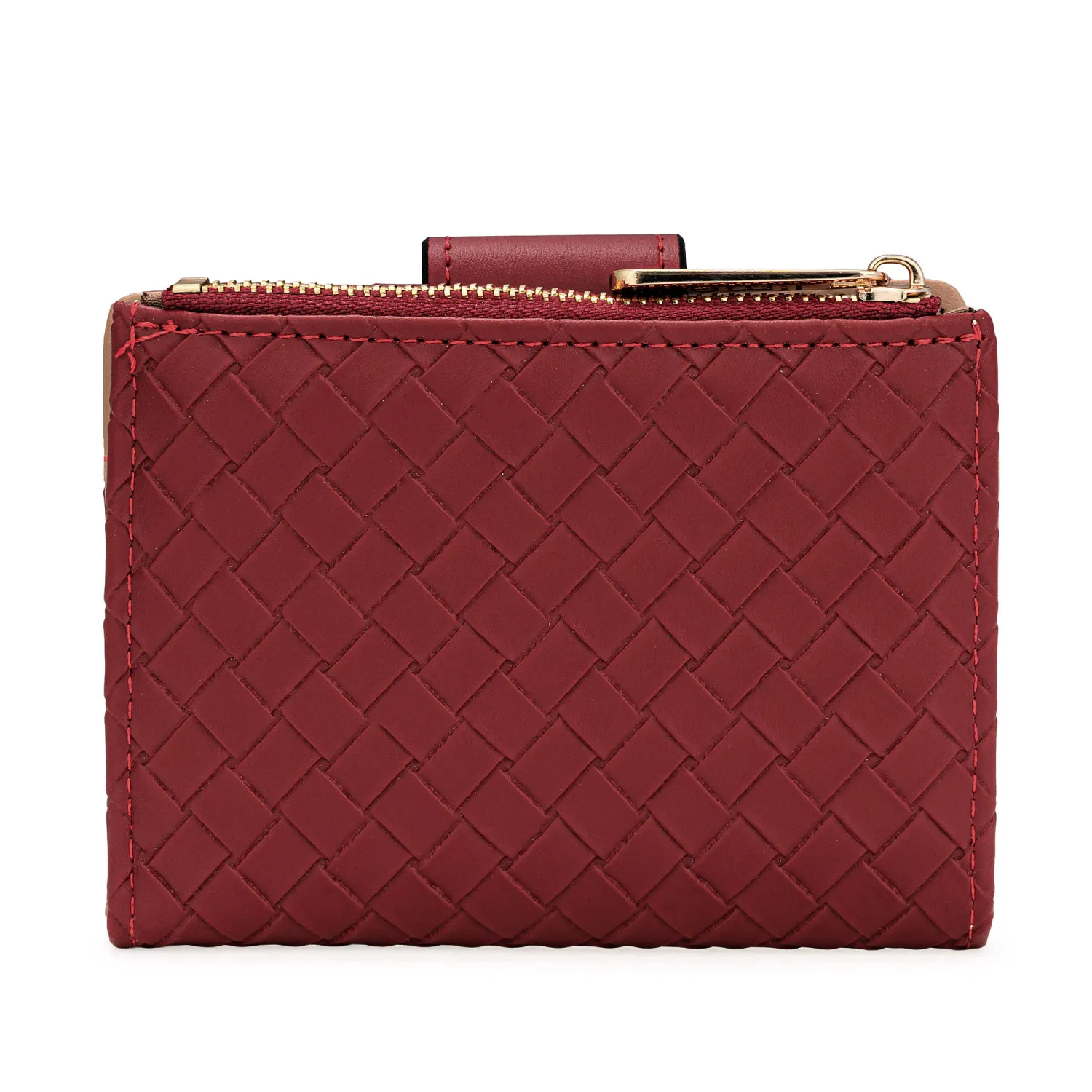 Monedero Limoni Dama Arvella color rojo oscuro | Platanitos