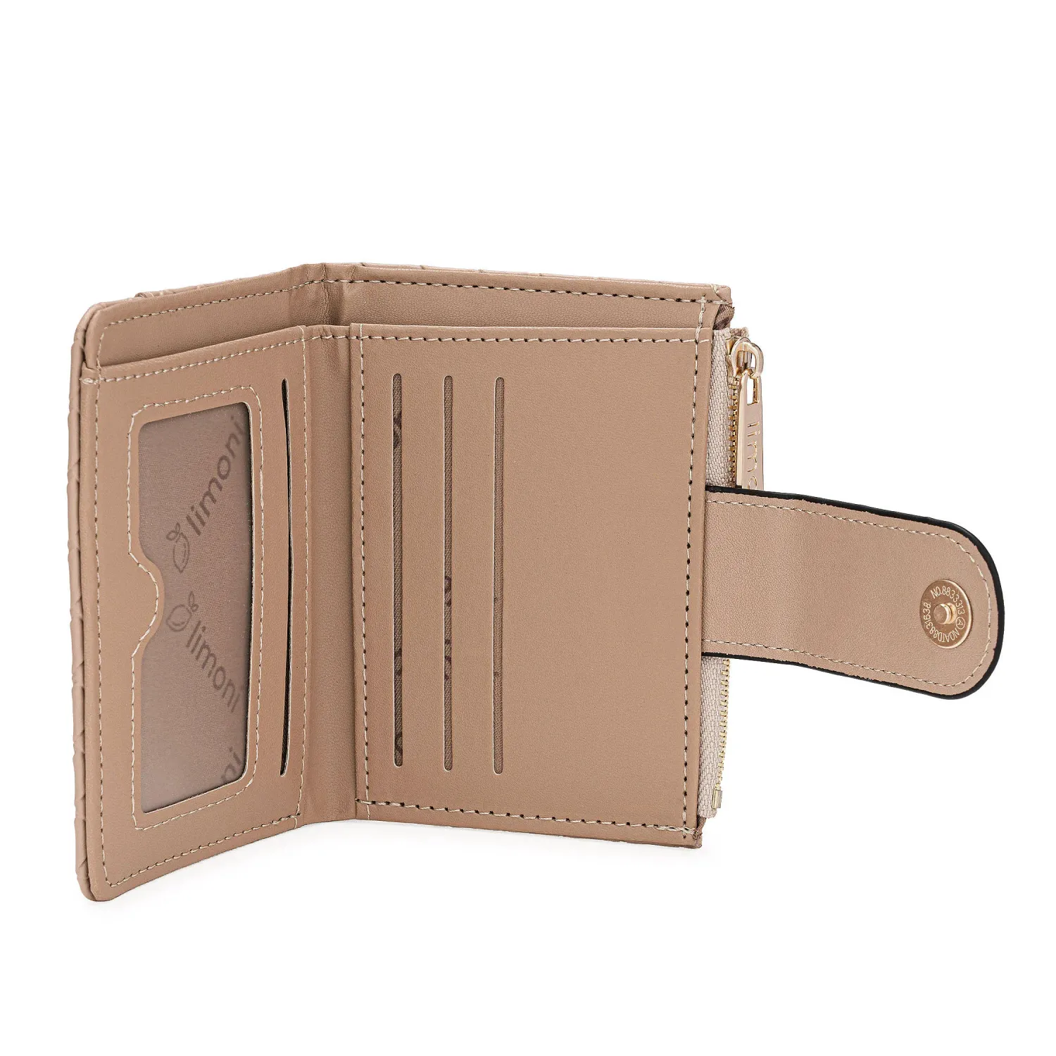 Monedero Limoni Dama Arvella color beige | Platanitos