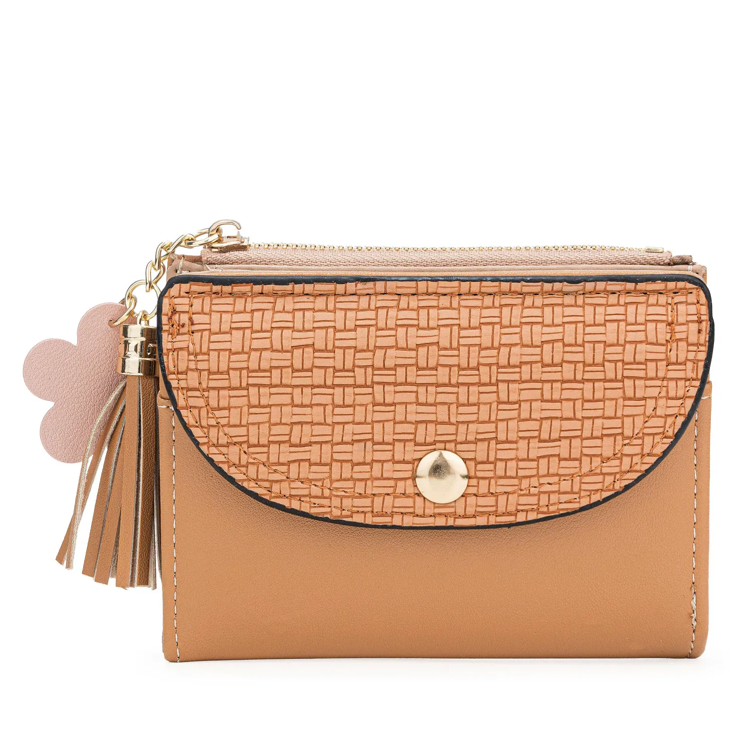 LIMONI Monedero Limoni Dama Sephora color tan | Platanitos