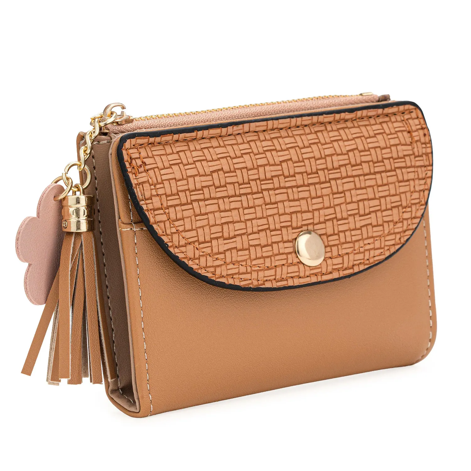 LIMONI Monedero Limoni Dama Sephora color tan | Platanitos
