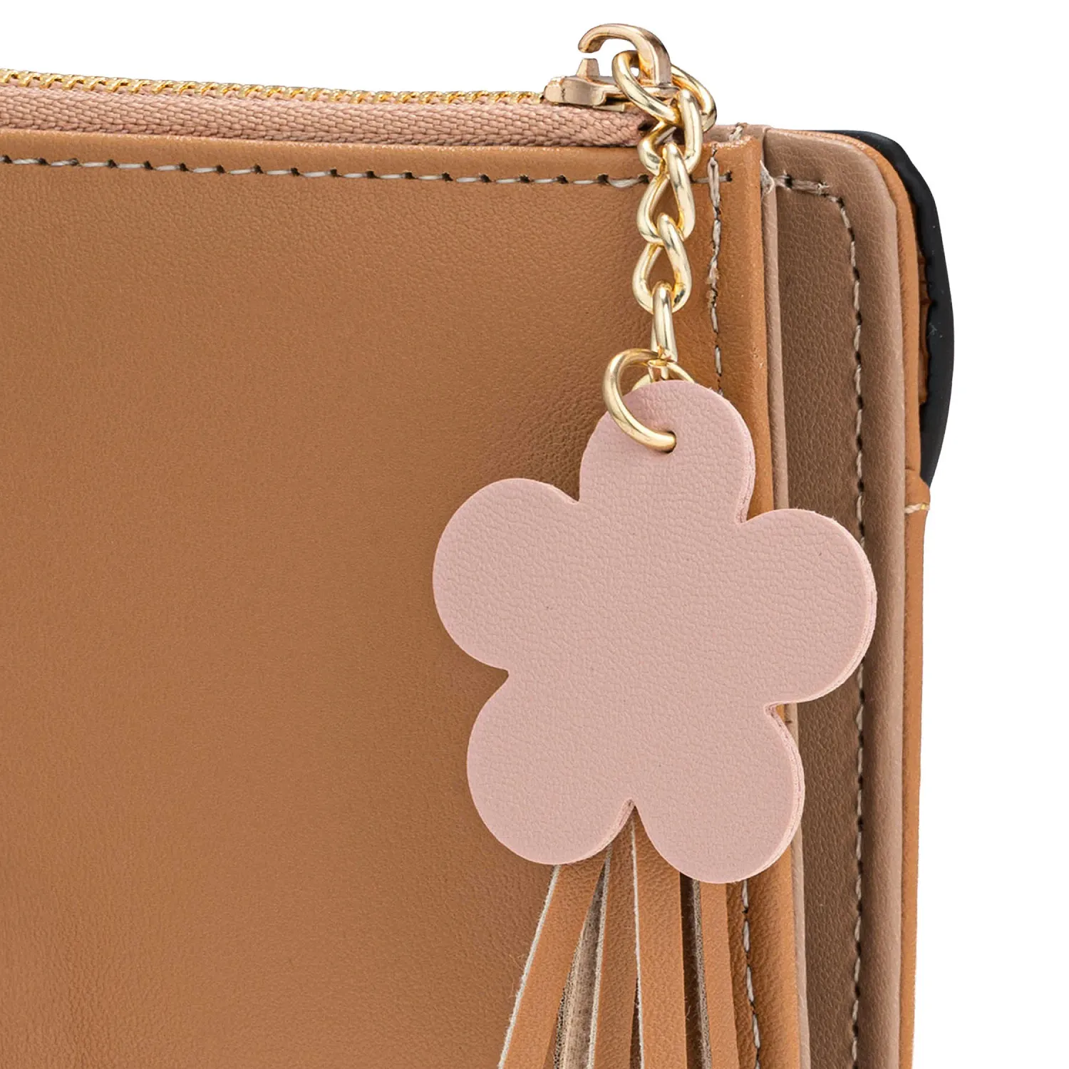 LIMONI Monedero Limoni Dama Sephora color tan | Platanitos