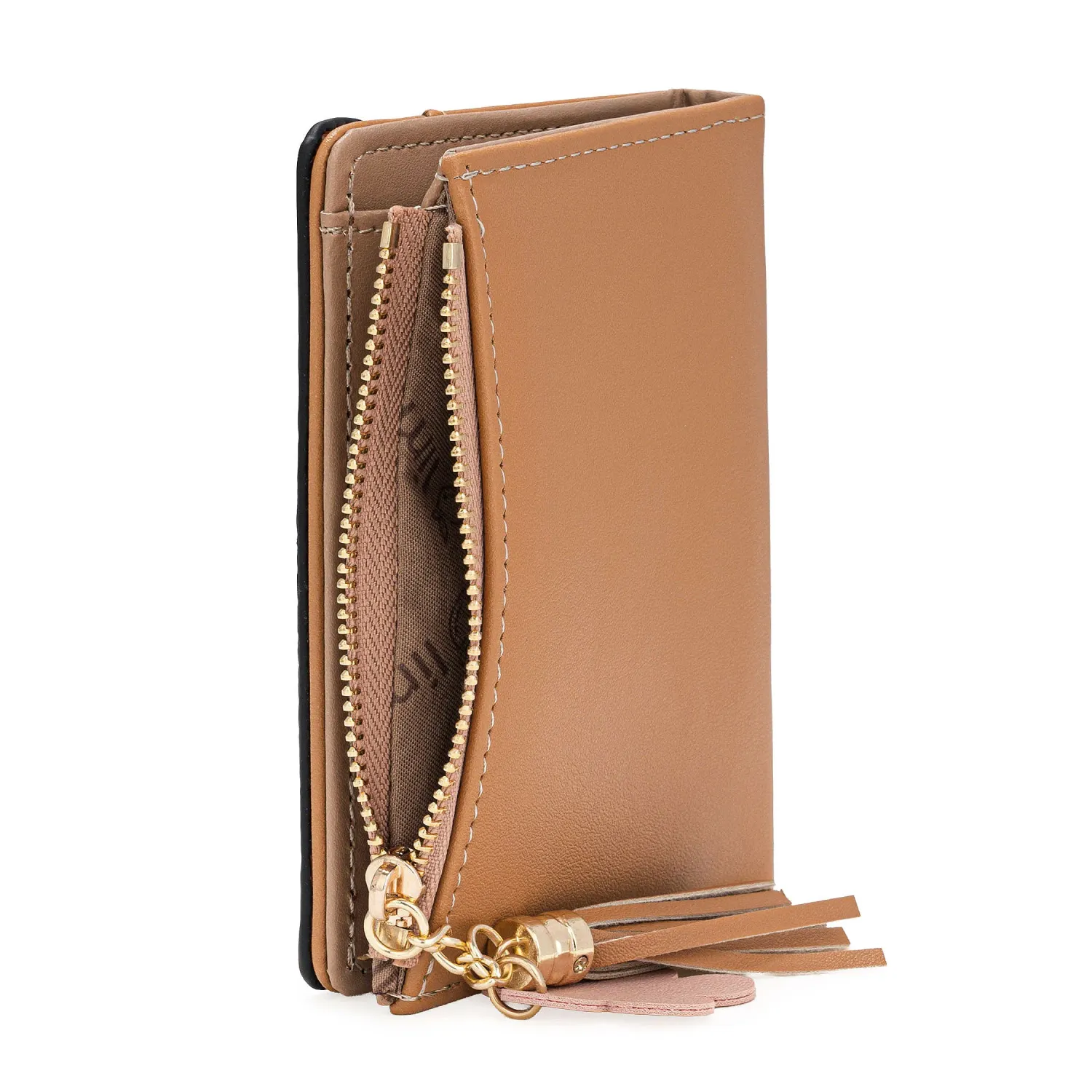 LIMONI Monedero Limoni Dama Sephora color tan | Platanitos