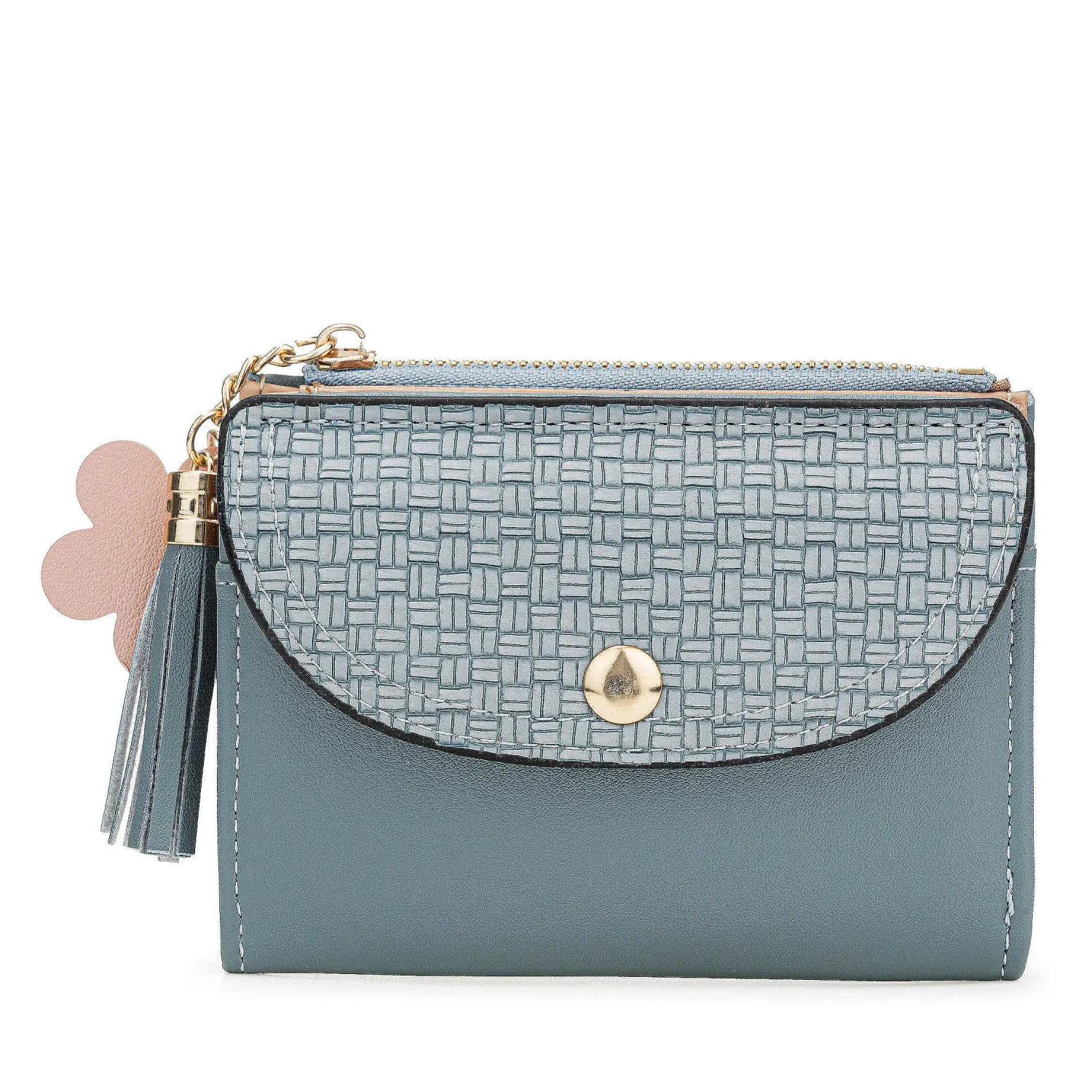 LIMONI Monedero Limoni Dama Sephora color celeste | Platanitos