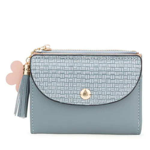 Monedero Limoni Dama Sephora color celeste | Platanitos