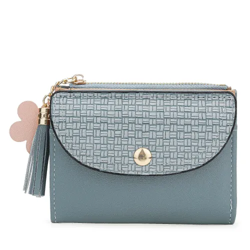 Monedero Limoni Dama Sephora color celeste | Platanitos
