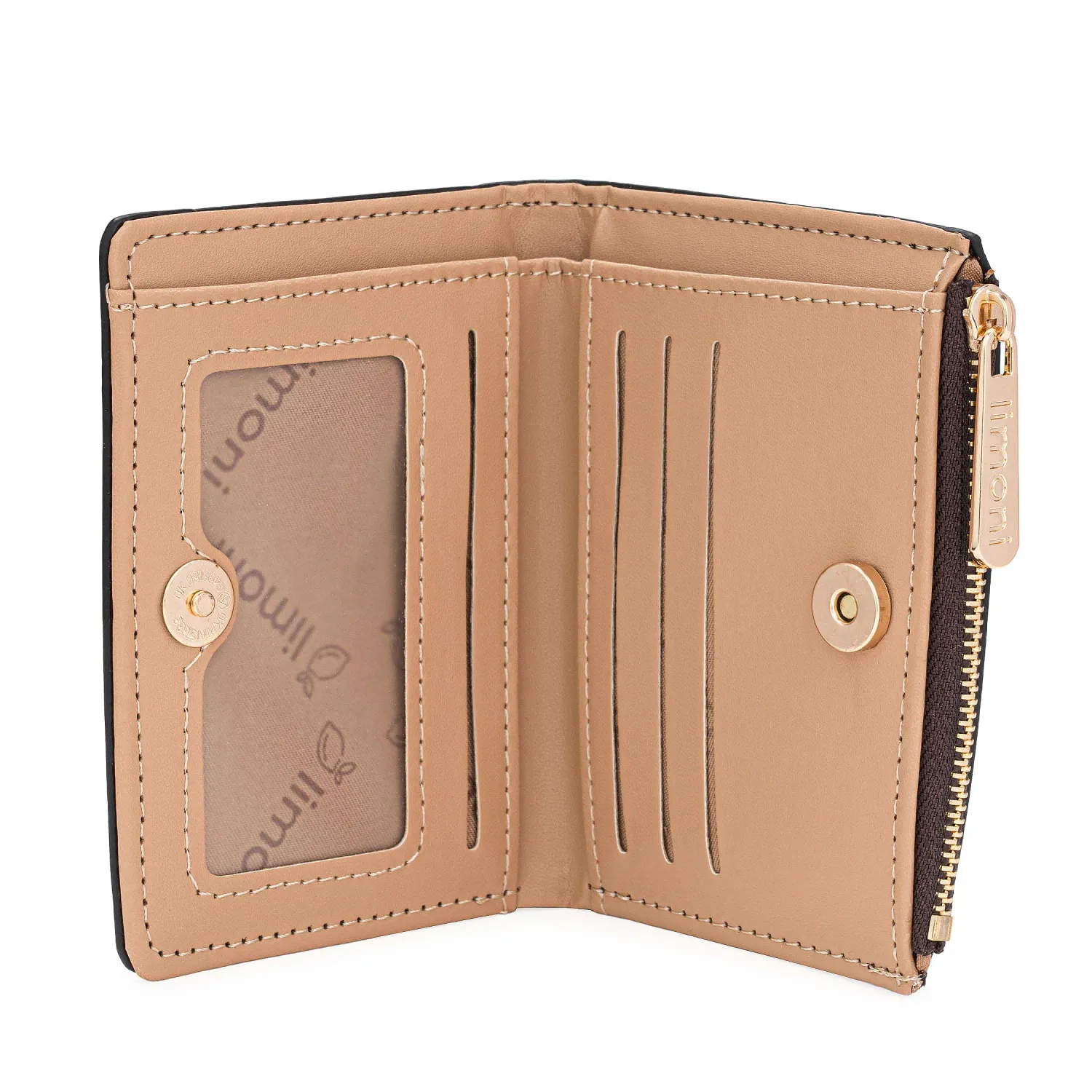 Monedero Limoni Dama Elvia color marron | Platanitos
