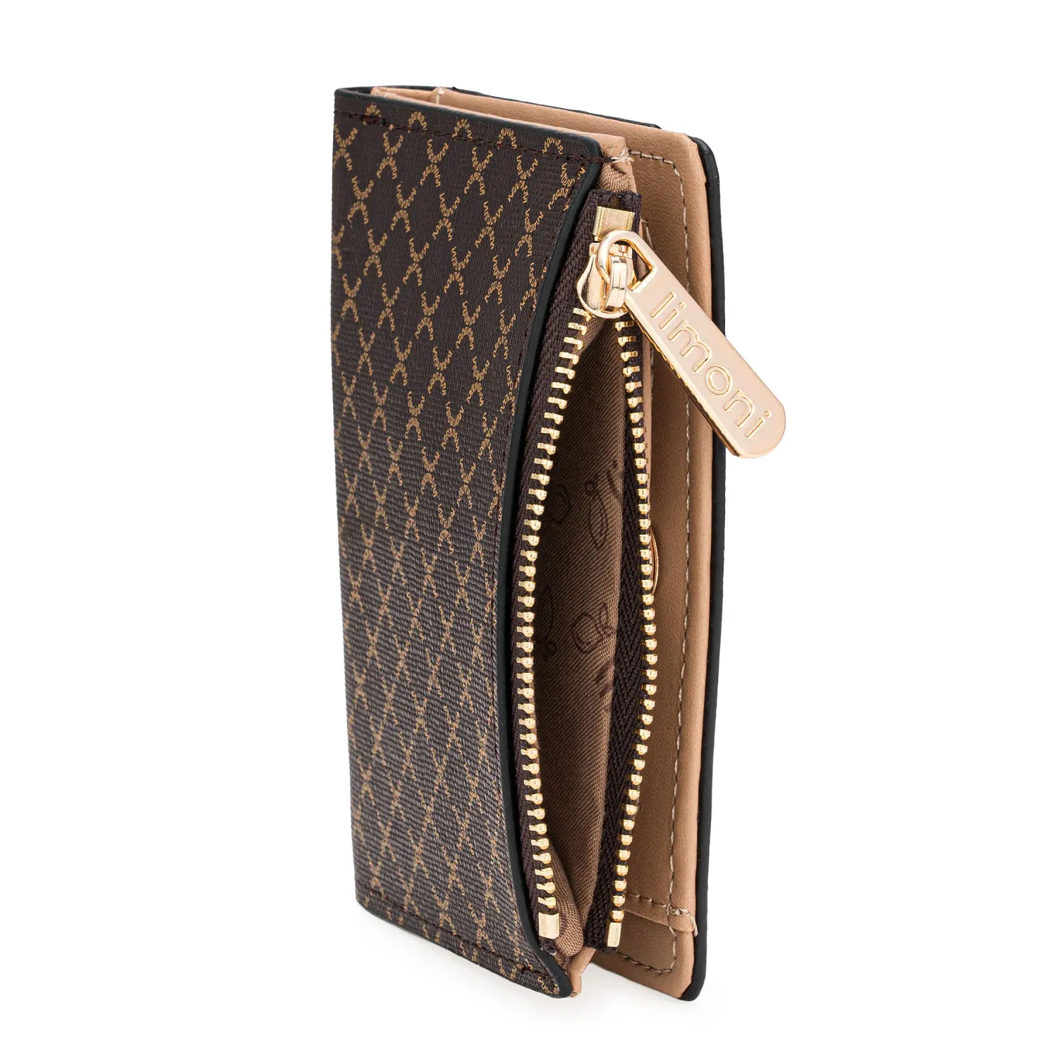 Monedero Limoni Dama Elvia color marron | Platanitos