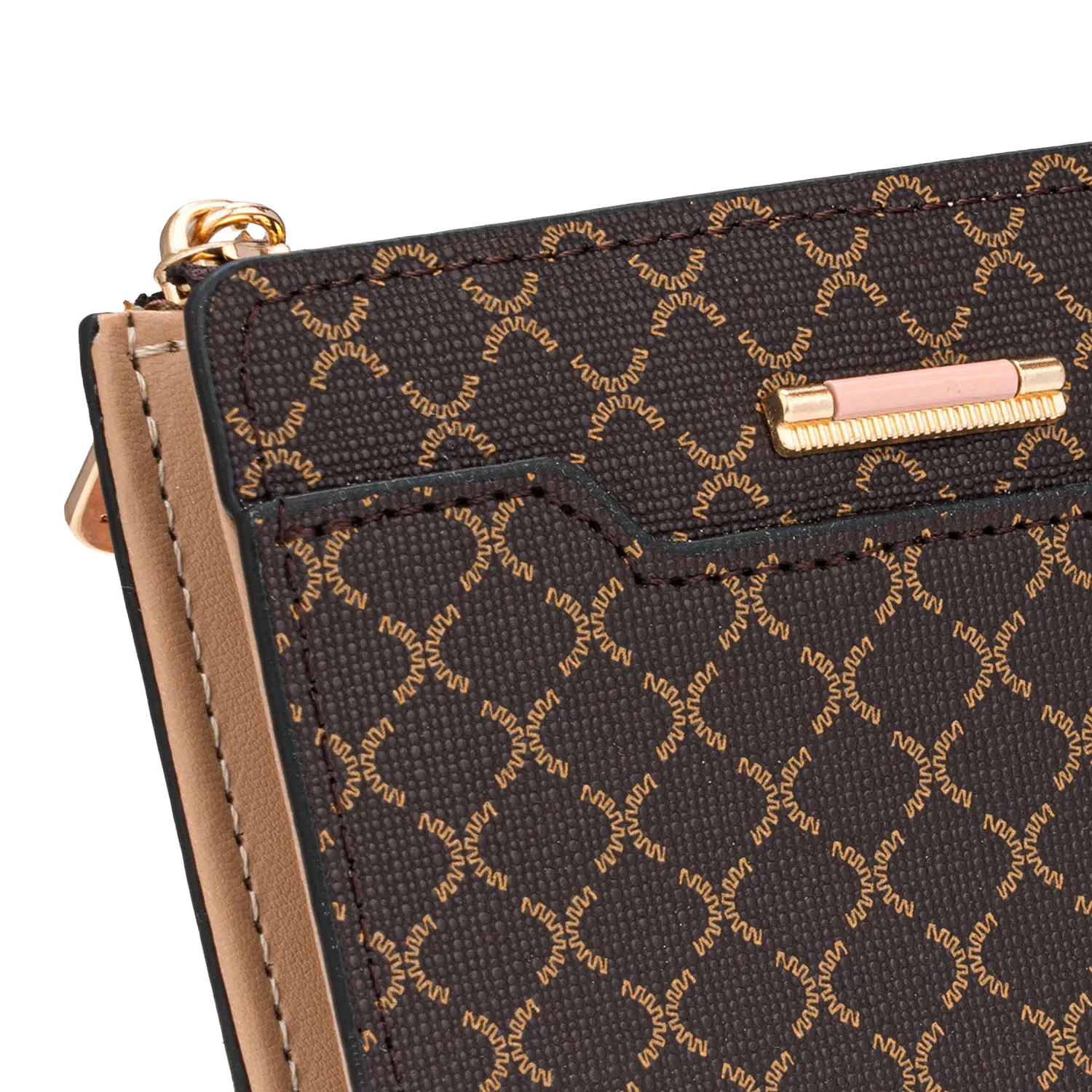 Monedero Limoni Dama Elvia color marron | Platanitos