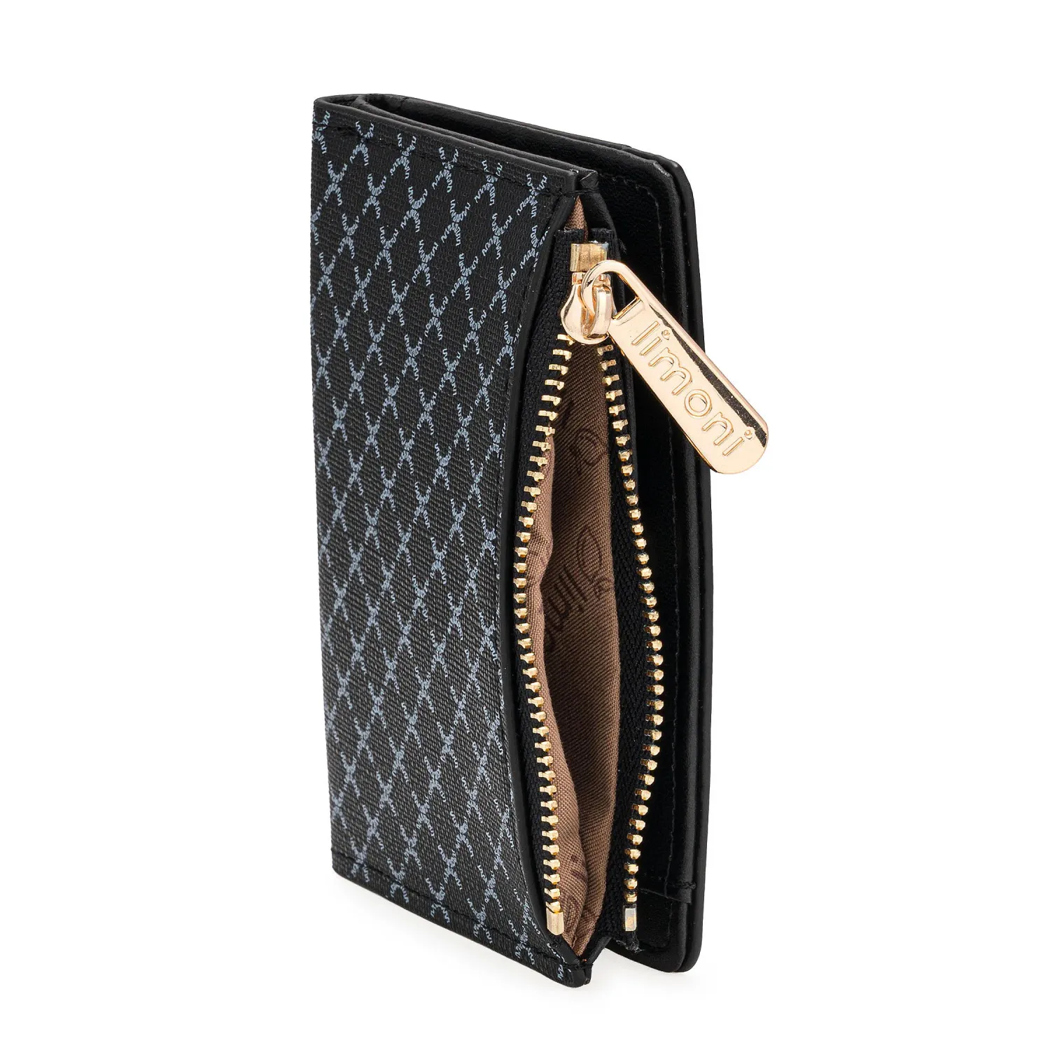 Monedero Limoni Dama Elvia color negro | Platanitos