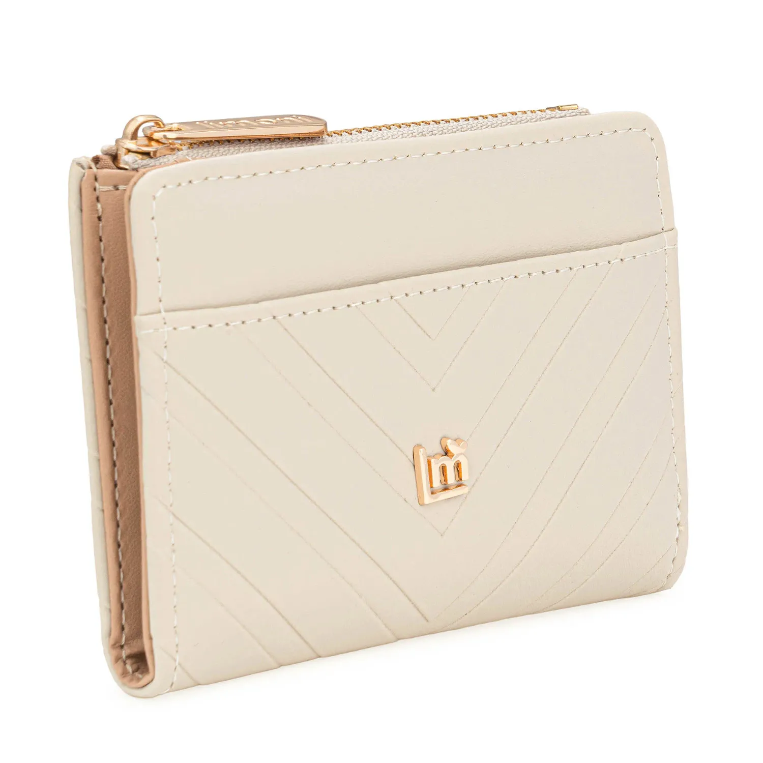 LIMONI Monedero Limoni Dama Cynthia color beige | Platanitos