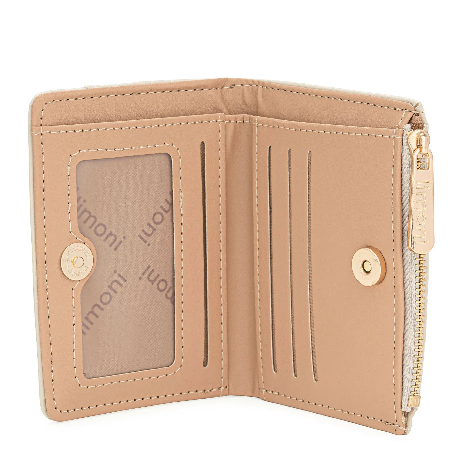 LIMONI Monedero Limoni Dama Cynthia color beige | Platanitos