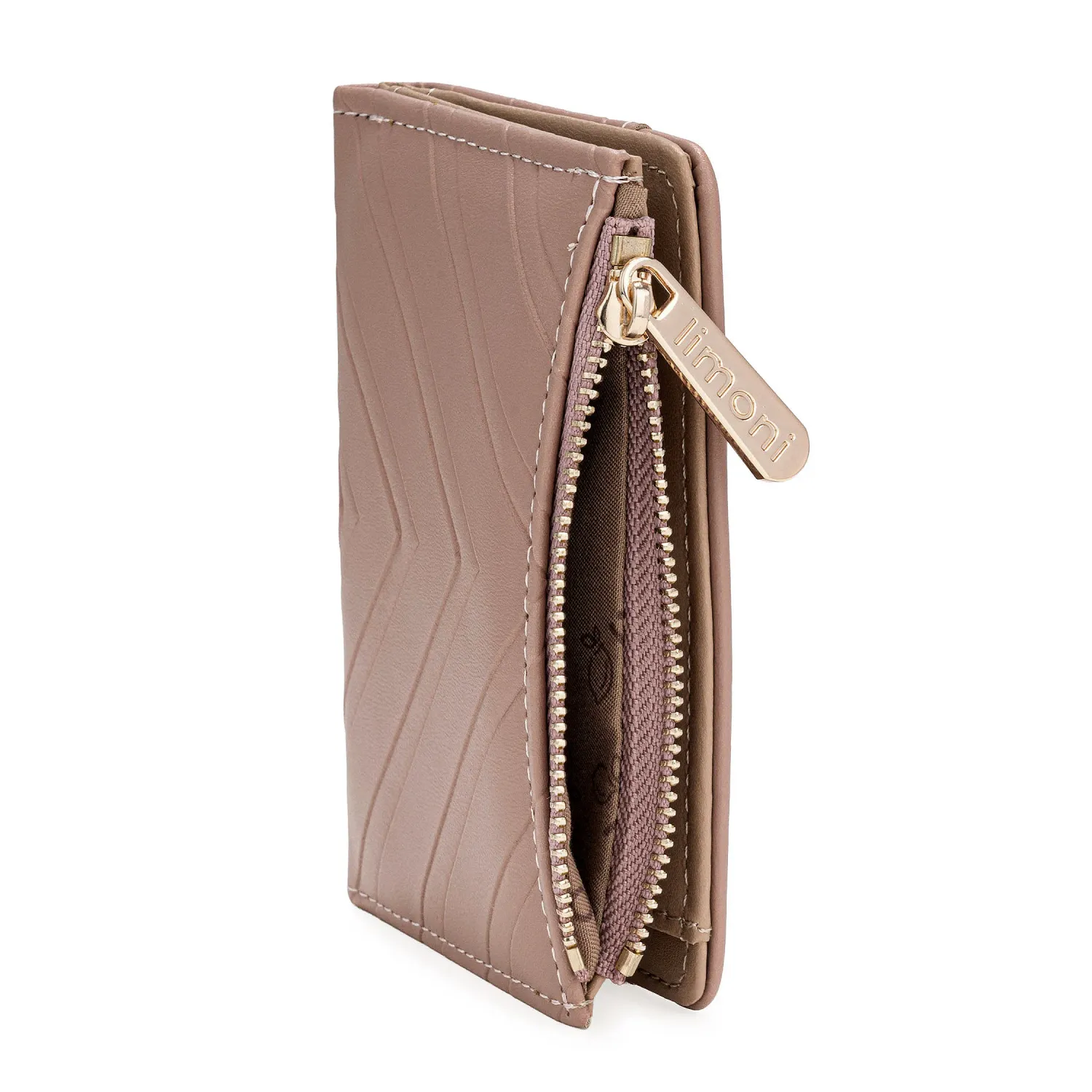 Monedero Limoni Dama Cynthia color rosado | Platanitos