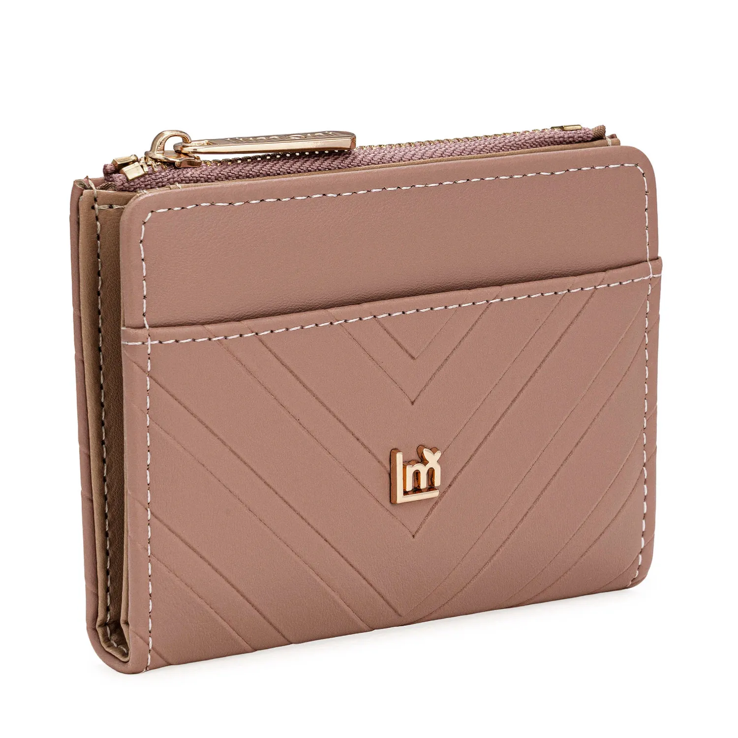 Monedero Limoni Dama Cynthia color rosado | Platanitos