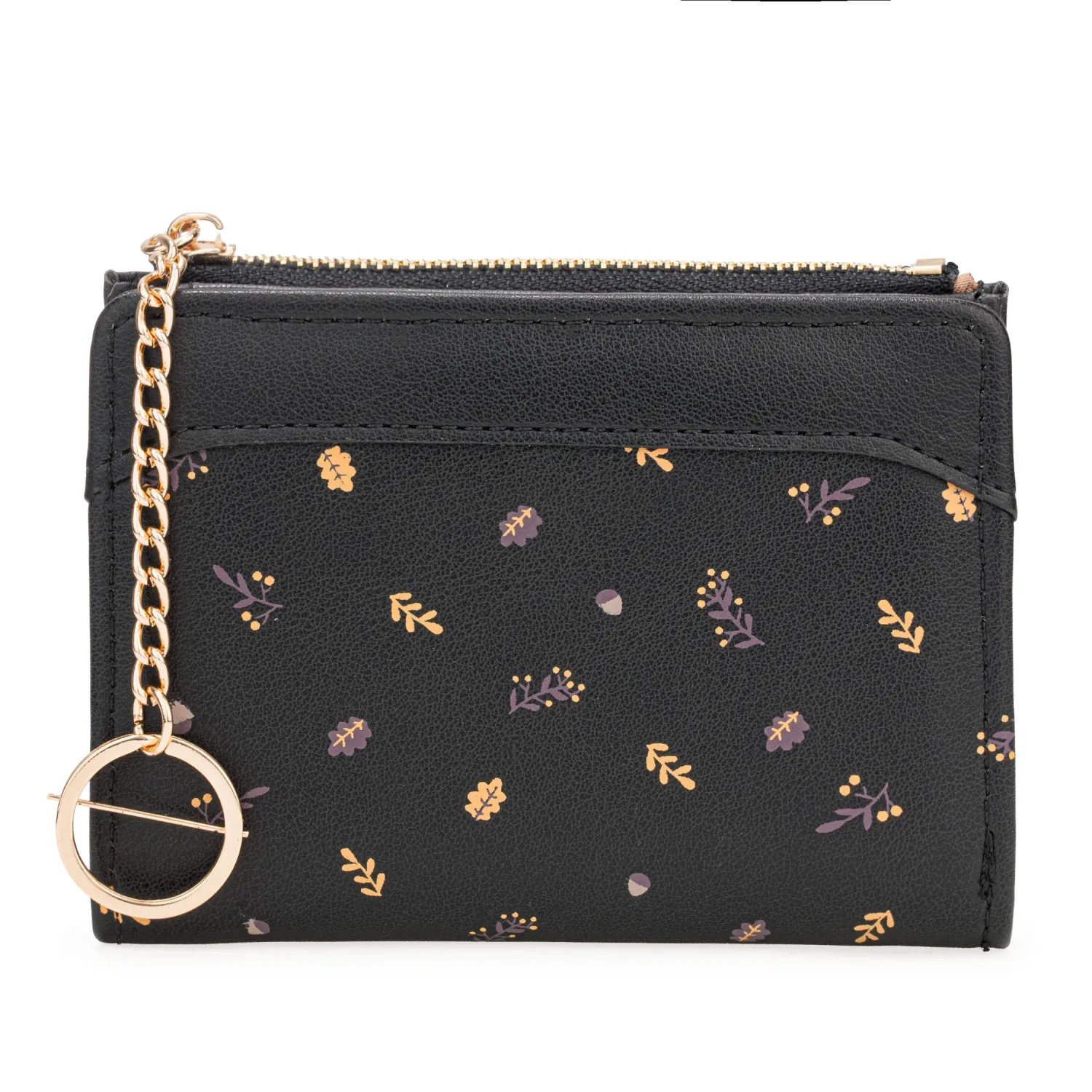 Monedero Limoni Dama Antonella color negro | Platanitos