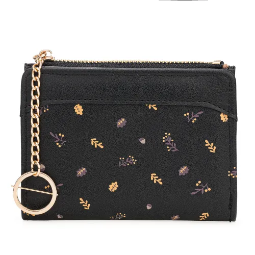 Monedero Limoni Dama Antonella color negro | Platanitos