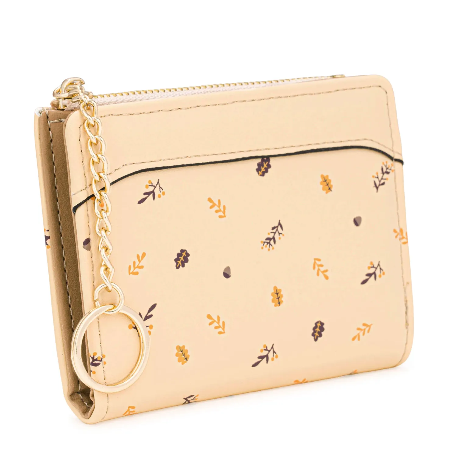 LIMONI Monedero Limoni Dama Antonella color beige | Platanitos