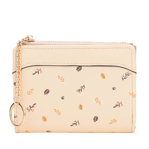 Monedero Limoni Dama Antonella color beige | Platanitos