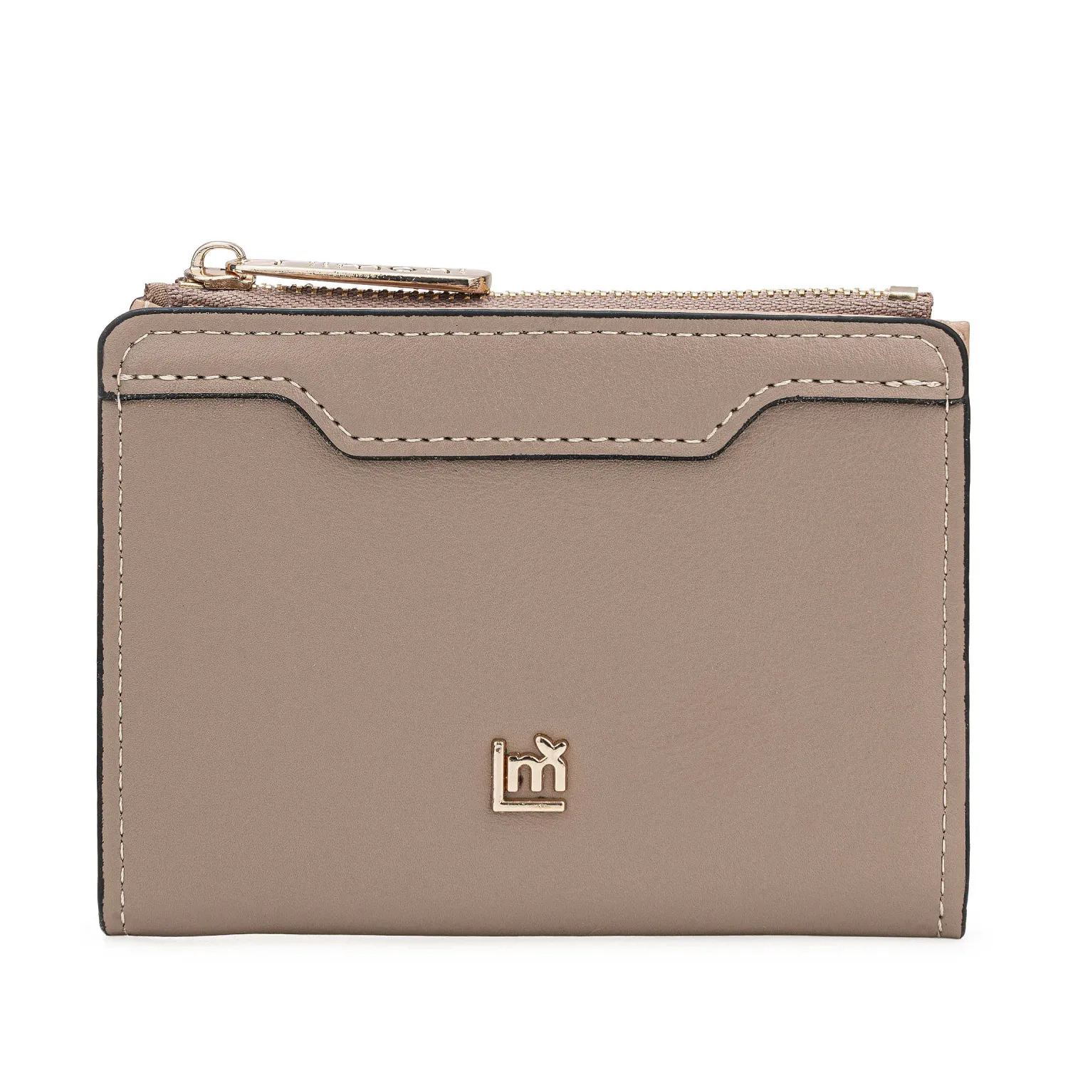 LIMONI Monedero Limoni Dama Nicolle color beige oscuro | Platanitos