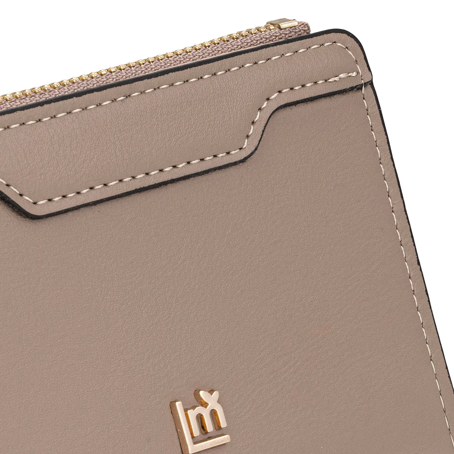 LIMONI Monedero Limoni Dama Nicolle color beige oscuro | Platanitos