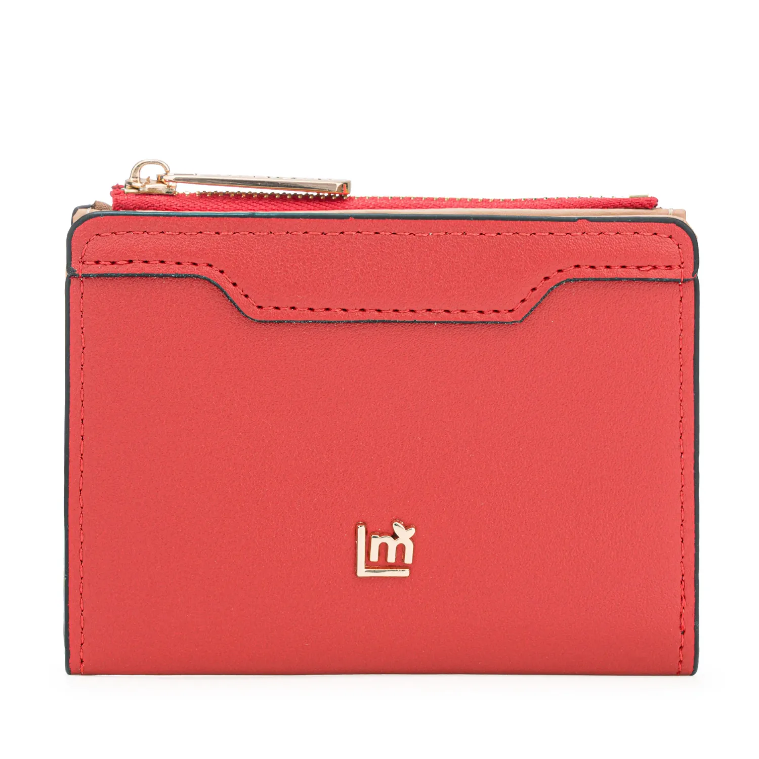 Monedero Limoni Dama Nicolle color rojo | Platanitos