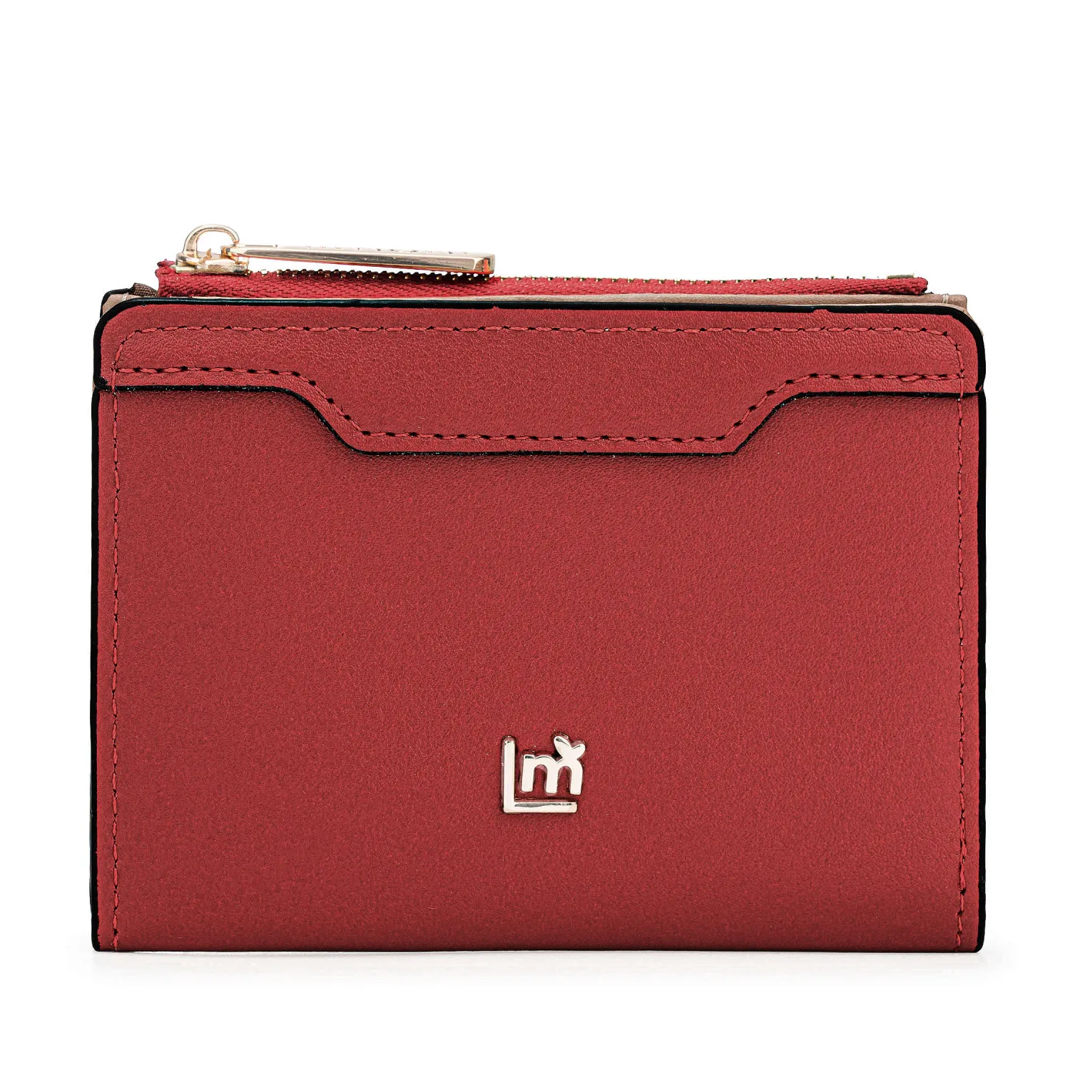 Monedero Limoni Dama Nicolle color rojo | Platanitos