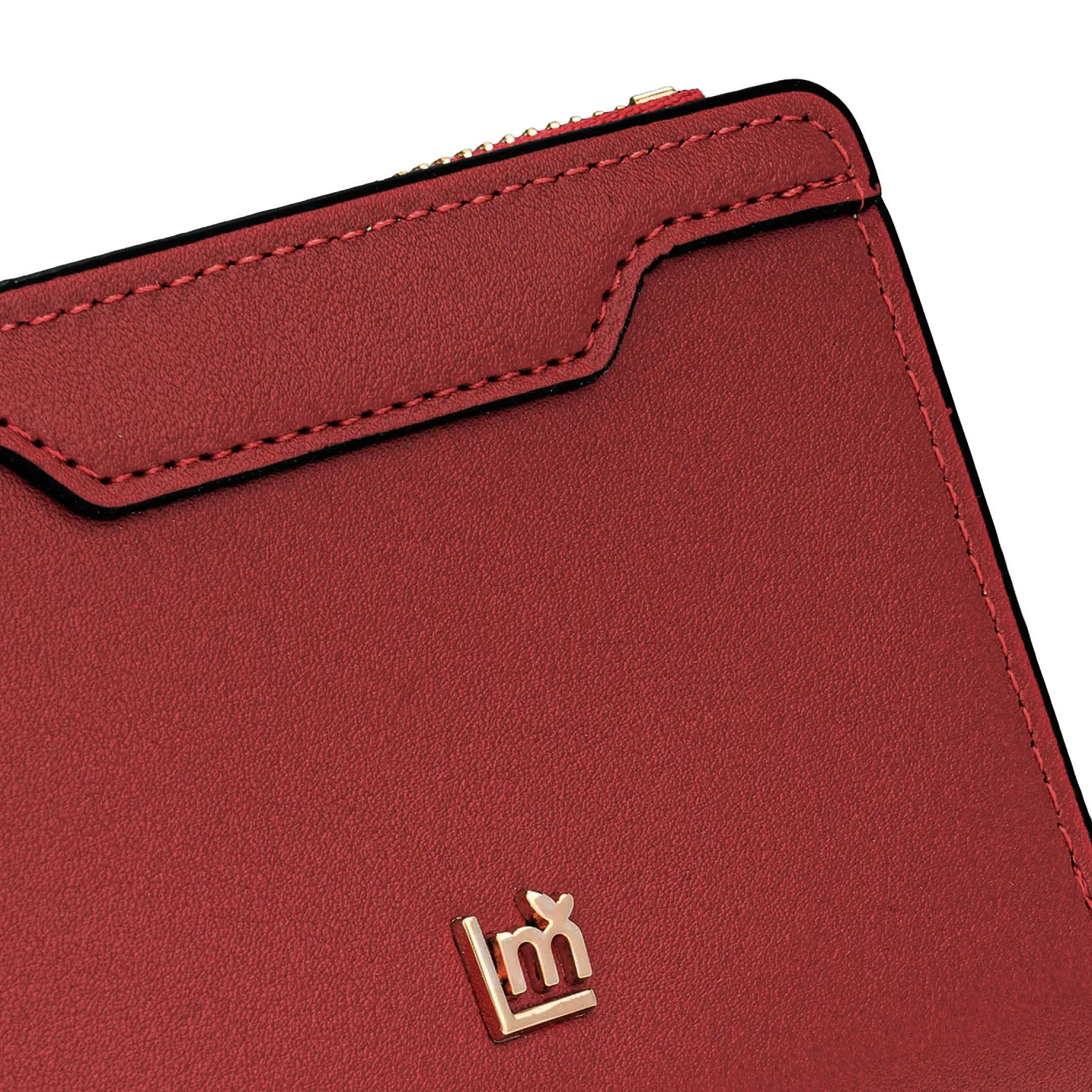 Monedero Limoni Dama Nicolle color rojo | Platanitos