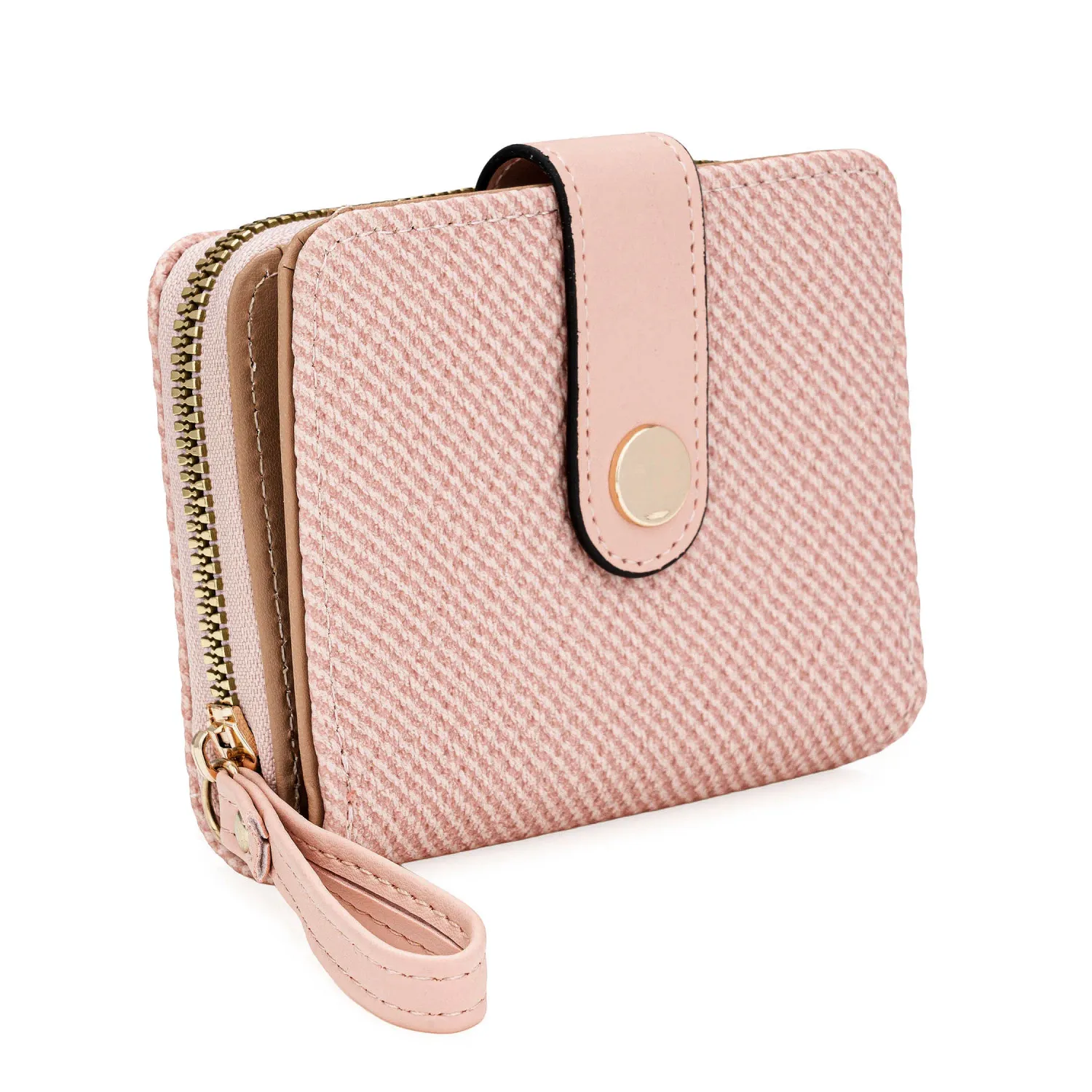 Monedero Limoni Dama Novalie color rosado | Platanitos
