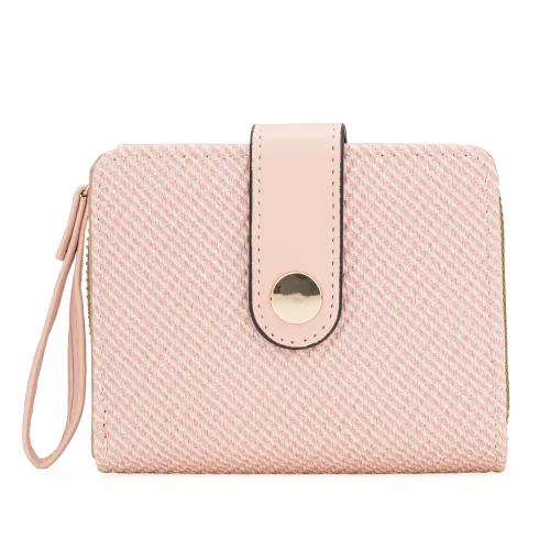 Monedero Limoni Dama Novalie color rosado | Platanitos