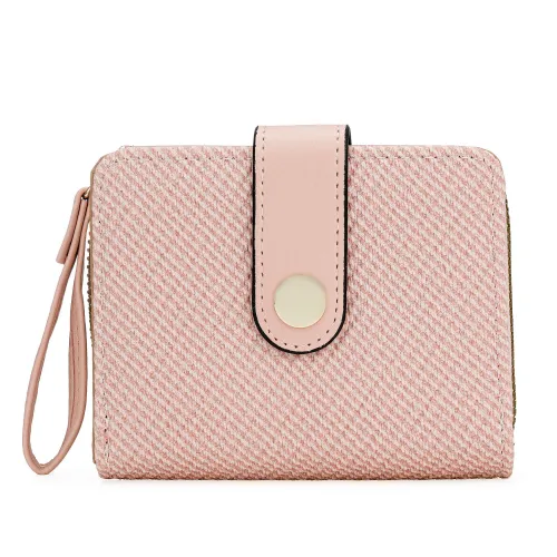 Monedero Limoni Dama Novalie color rosado | Platanitos