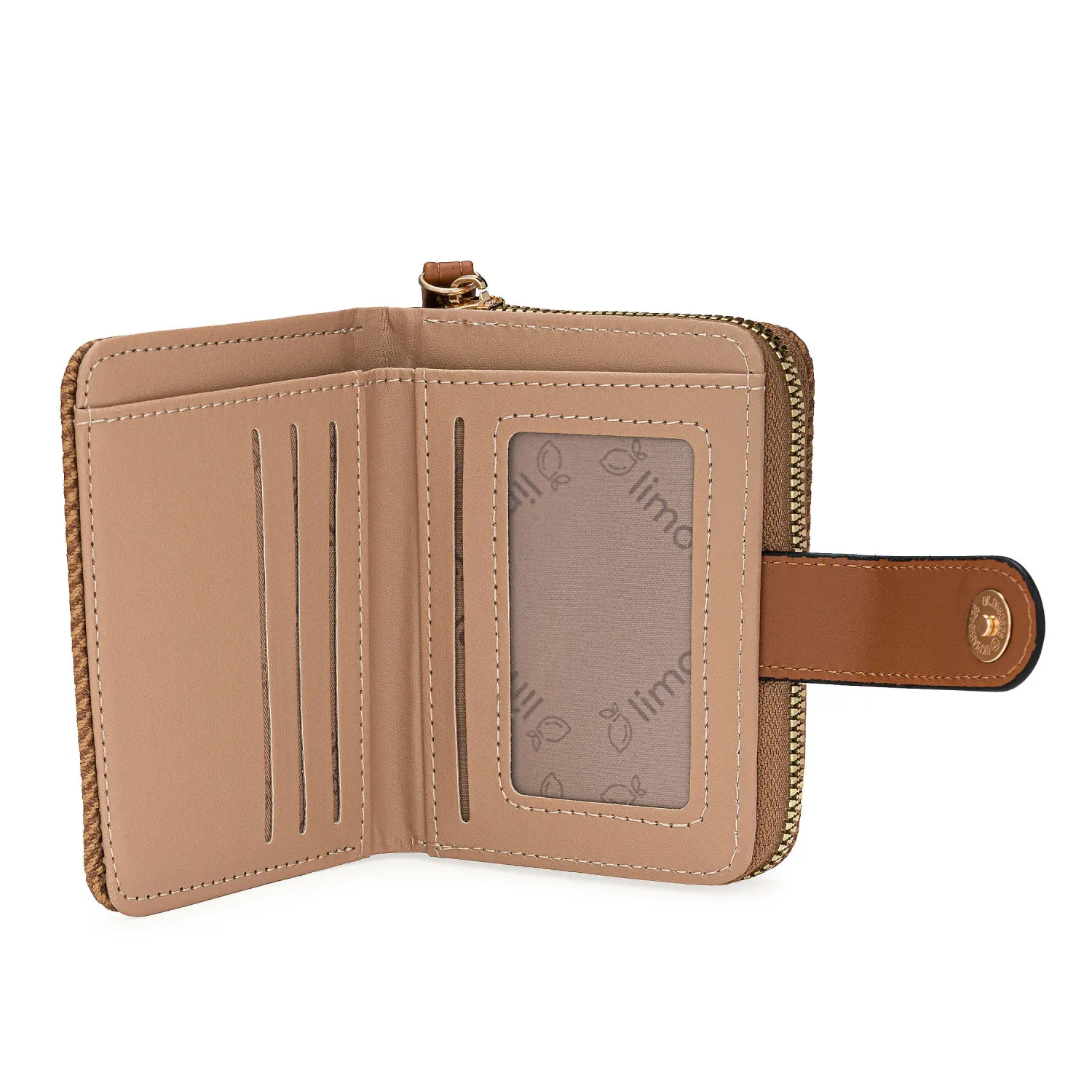 LIMONI Monedero Limoni Dama Novalie color camel | Platanitos