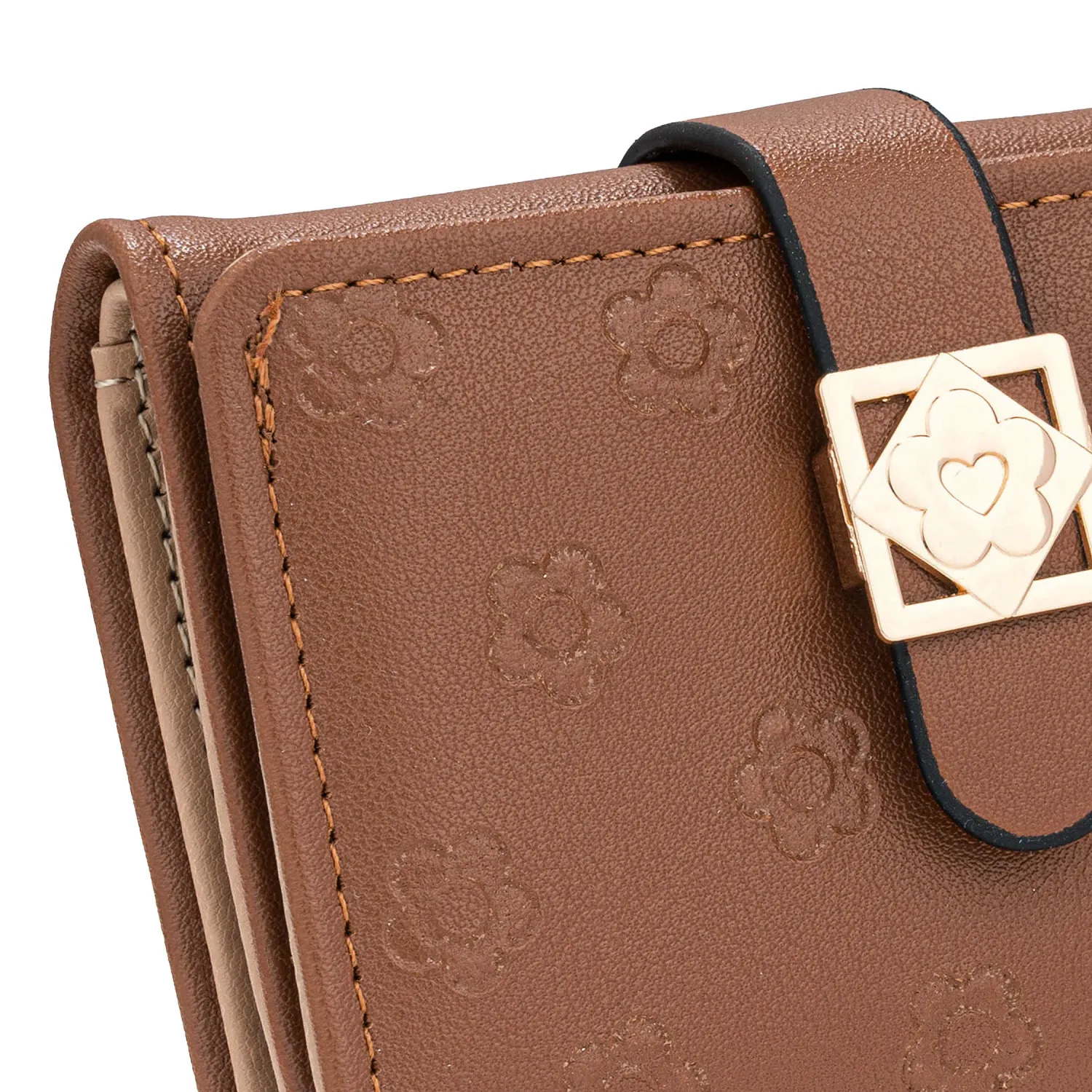 Monedero Limoni Dama Bellamy color camel | Platanitos