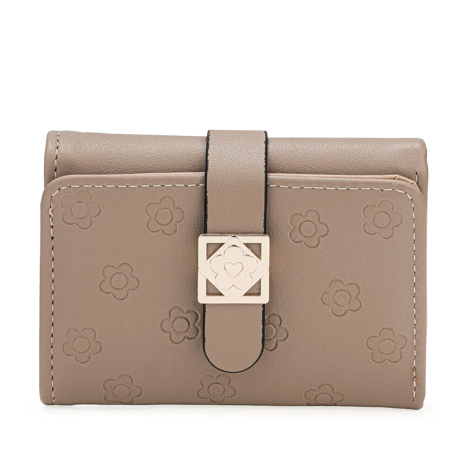 LIMONI Monedero Limoni Dama Bellamy color topo | Platanitos