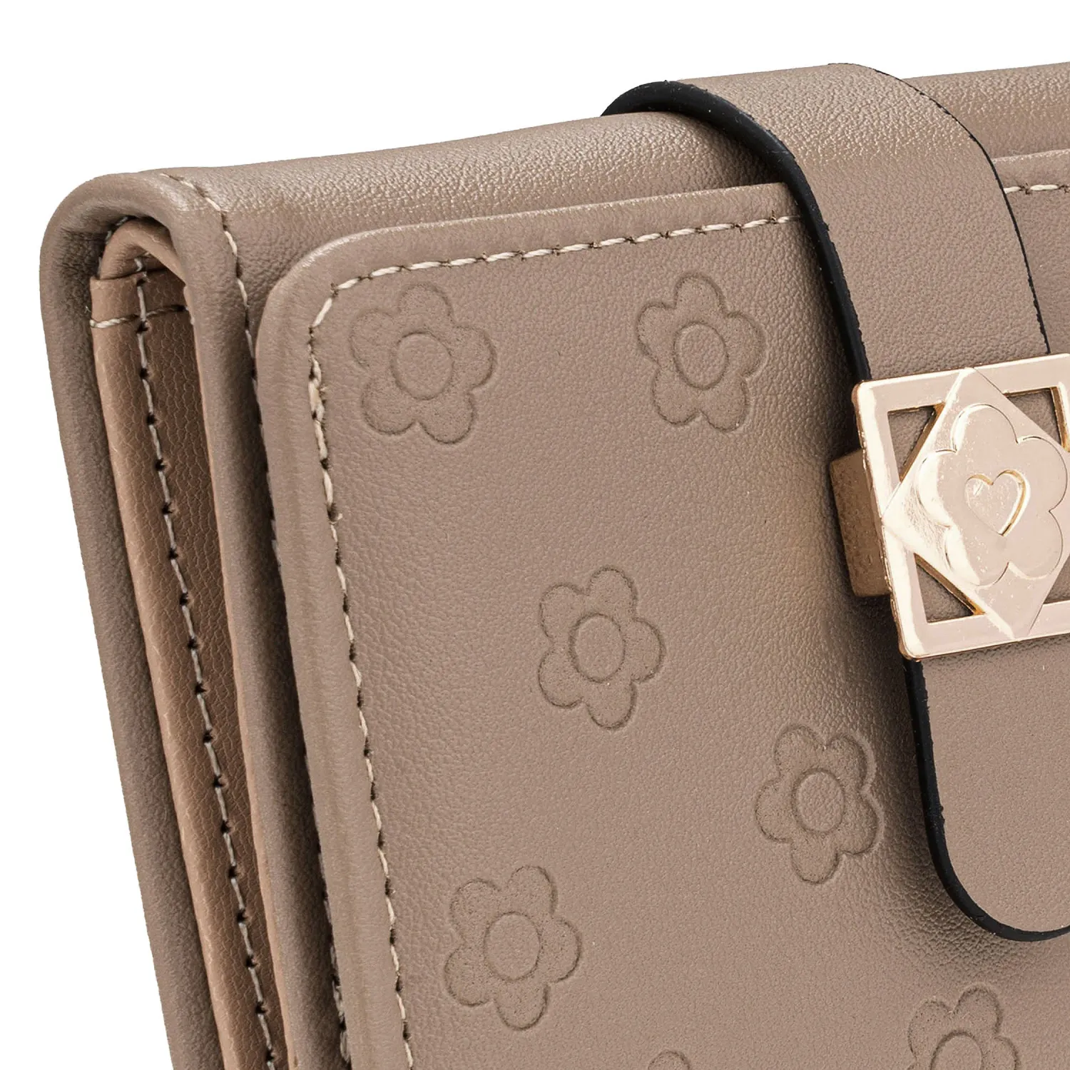 LIMONI Monedero Limoni Dama Bellamy color topo | Platanitos