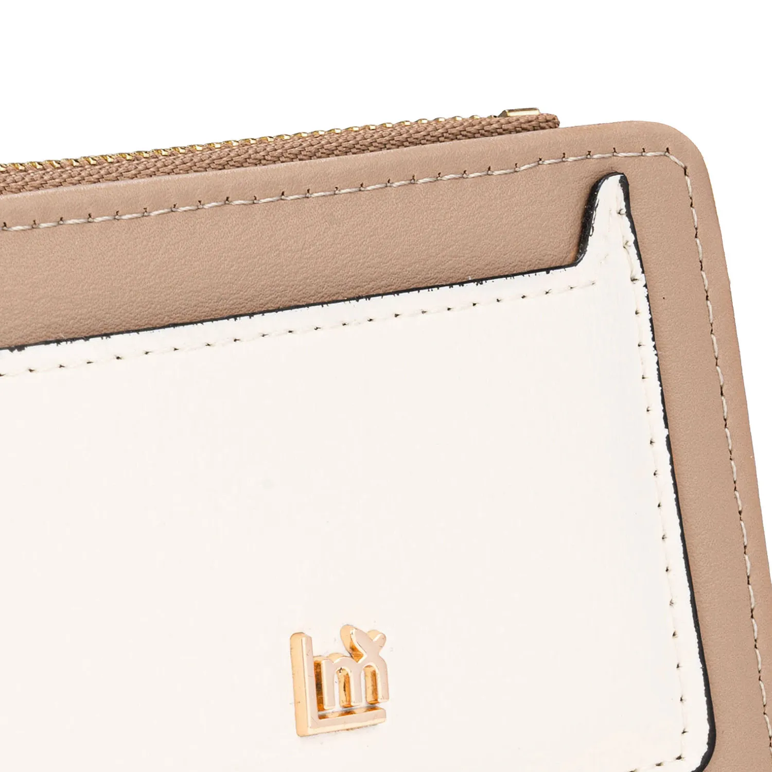 Monedero Limoni Dama Alba color beige oscuro | Platanitos