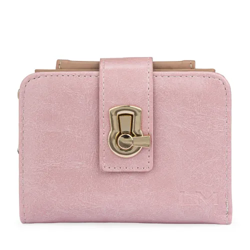 Monedero Limoni Dama Evangeline color rosado | Platanitos