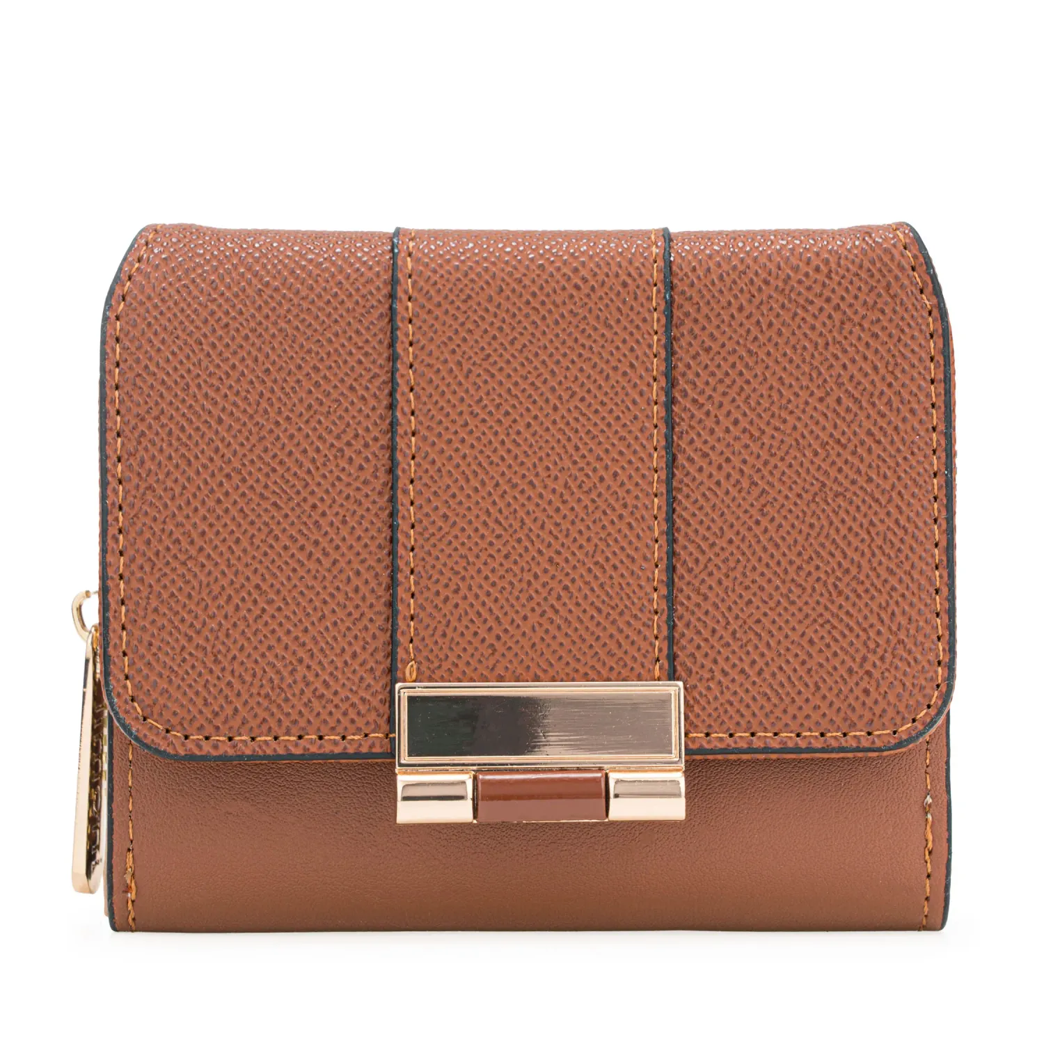 Monedero Limoni Dama Mirella color marron | Platanitos