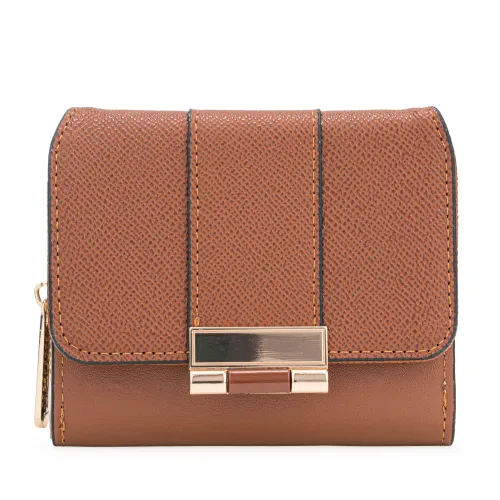Monedero Limoni Dama Mirella color marron | Platanitos