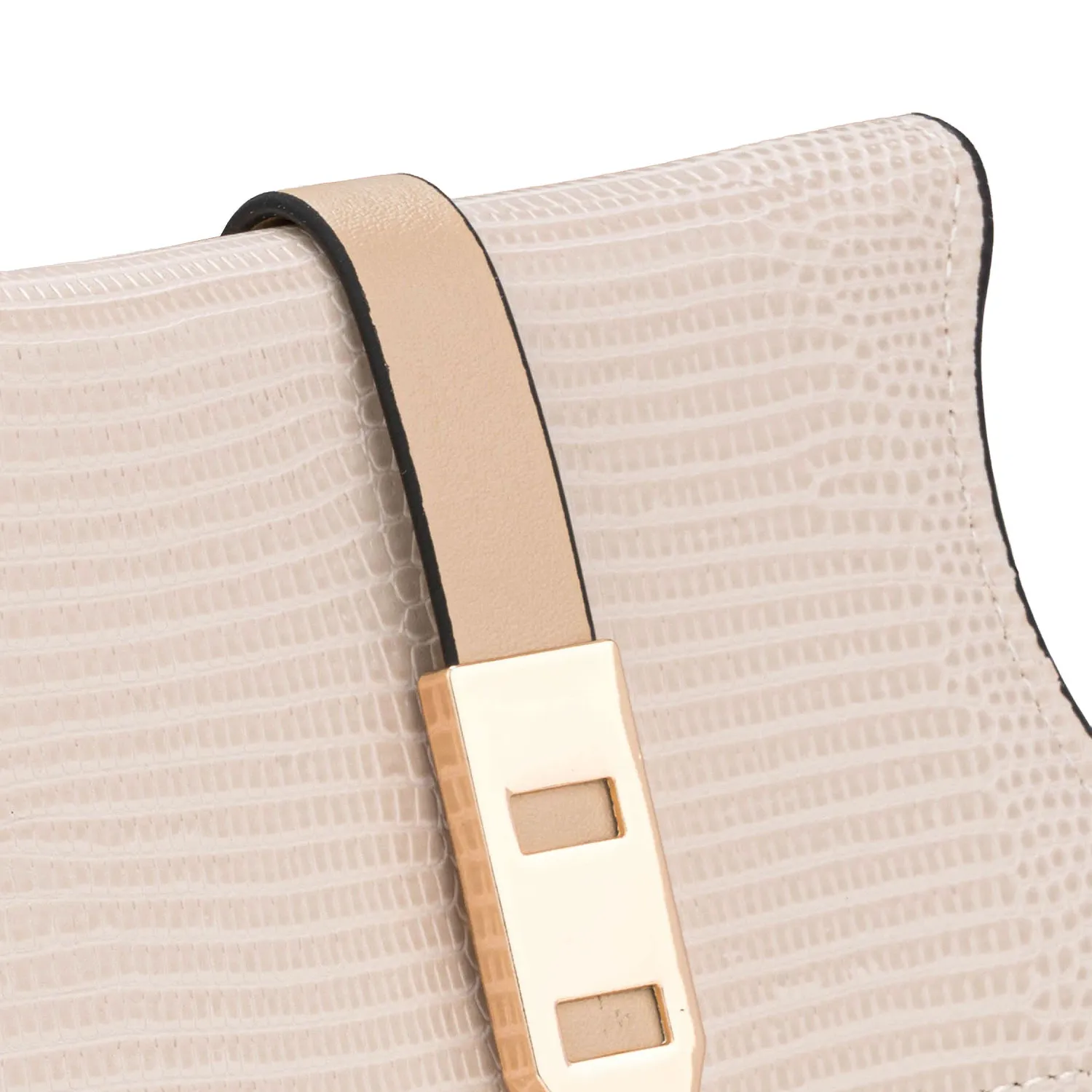 Monedero Limoni Dama Rosalia color beige | Platanitos