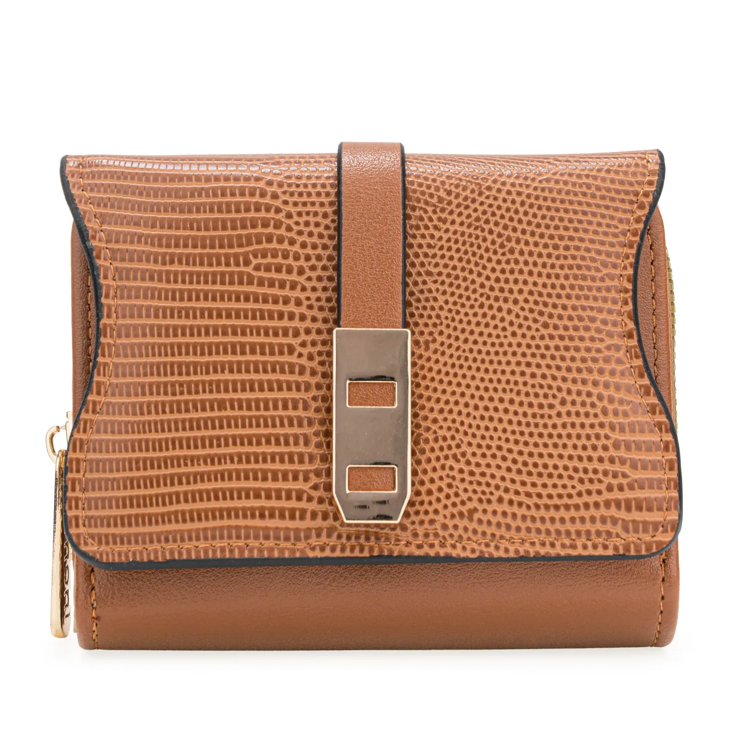 Monedero Limoni Dama Rosalia color marron | Platanitos