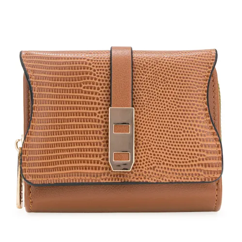 Monedero Limoni Dama Rosalia color marron | Platanitos