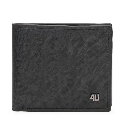 Billetera Just4U Caballero Alberto color negro | Platanitos