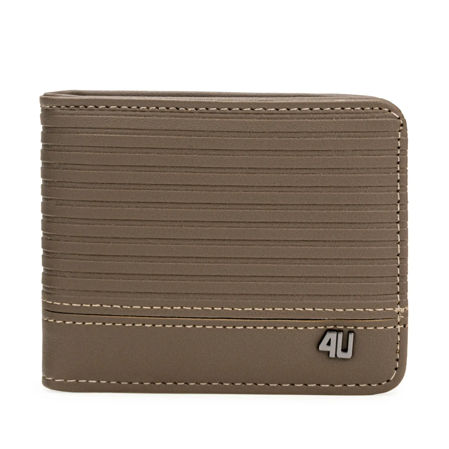 Billetera Just4U Caballero Lucas color marron claro | Platanitos