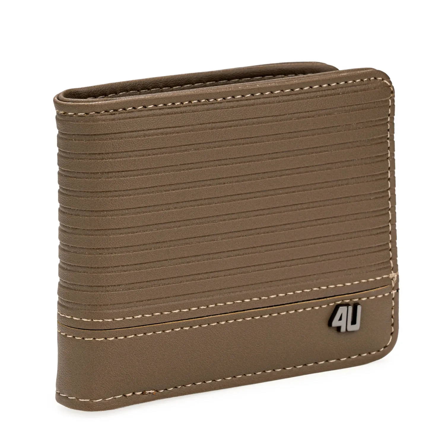 Billetera Just4U Caballero Lucas color marron claro | Platanitos