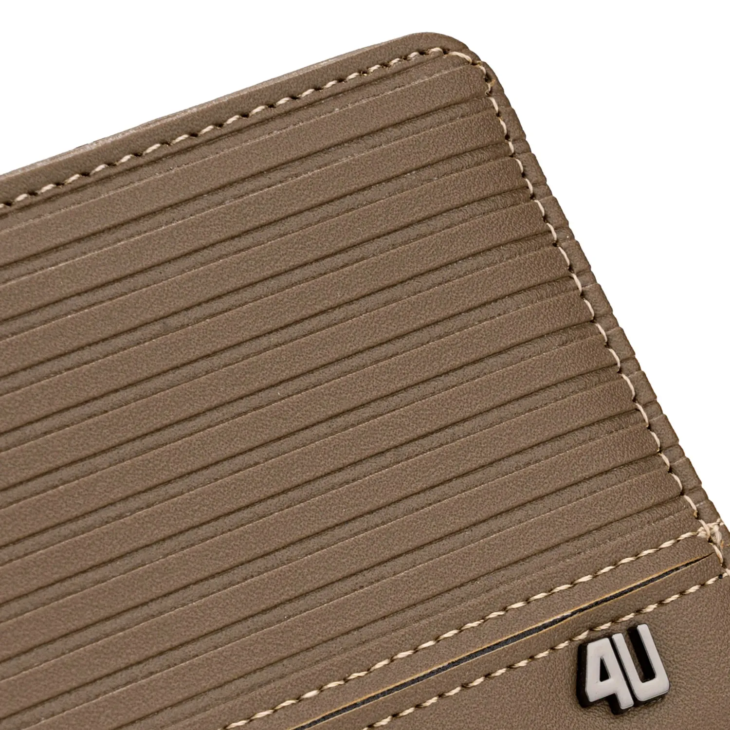 Billetera Just4U Caballero Lucas color marron claro | Platanitos