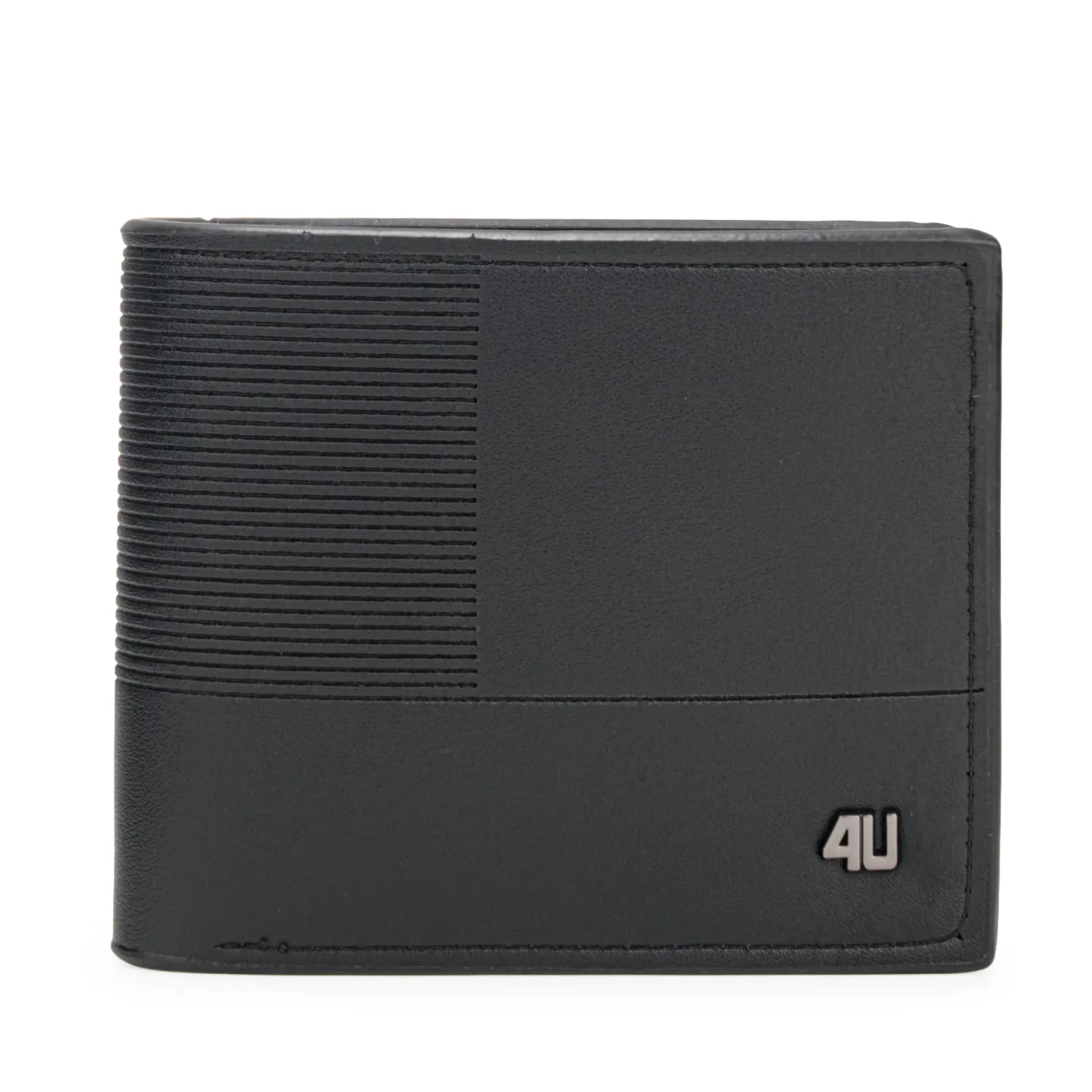Billetera Just4U Caballero Carlos color negro | Platanitos