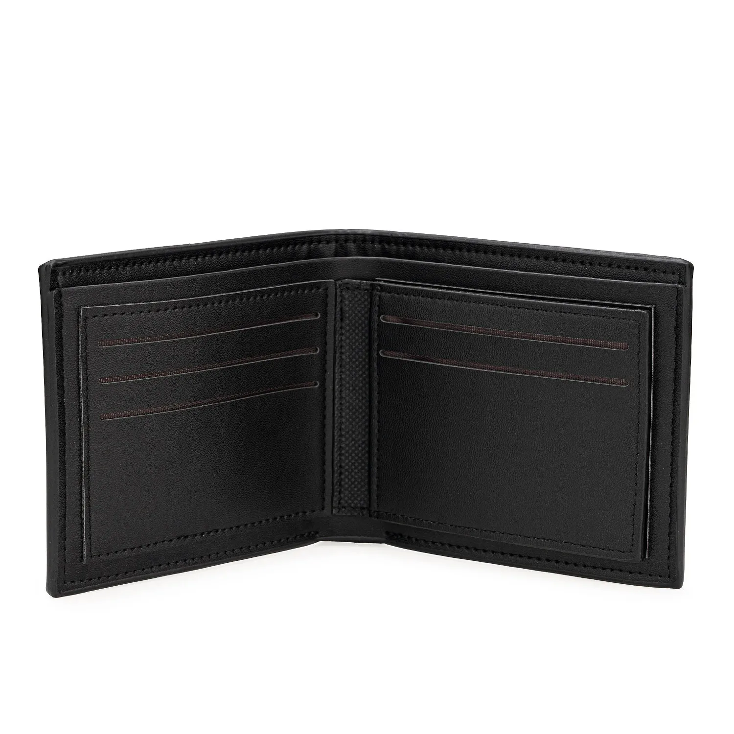 Billetera Just4U Caballero Carlos color negro | Platanitos